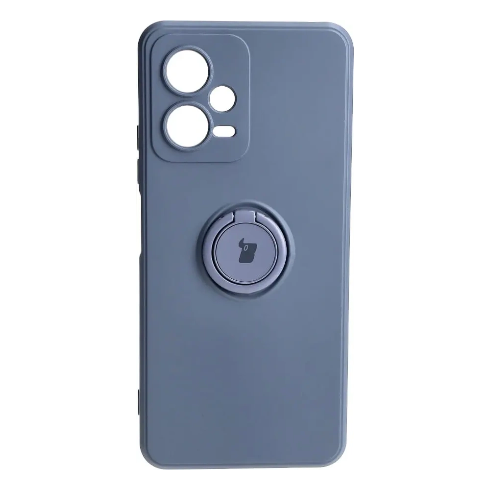 Hurtownia GSM - Bizon Case Inel din Silicon Sq Xiaomi Redmi Note 12 5G/Poco X5 gri - BIZ2296 - {ean13} - Hurt