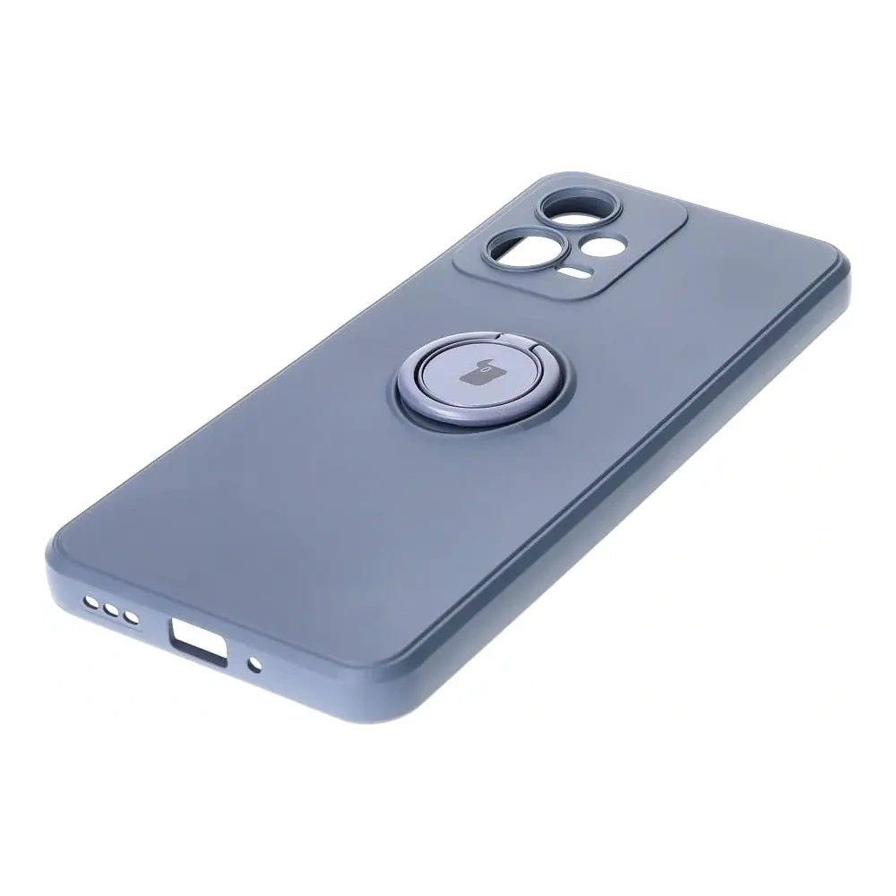 Hurtownia GSM - Bizon Case Inel din Silicon Sq Xiaomi Redmi Note 12 5G/Poco X5 gri - BIZ2296 - {ean13} - Hurt