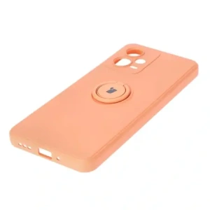 Hurtownia GSM - Bizon Case Ring din Silicon Sq Xiaomi Redmi Note 12 5G/Poco X5 portocalie - BIZ2297 - {ean13} - Hurt