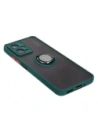 Wholesale Bizon Case Hybrid Ring Xiaomi Poco X5 / Redmi Note 12 5G smoky with a dark green frame - BIZ2299 - {ean13} - Hurt