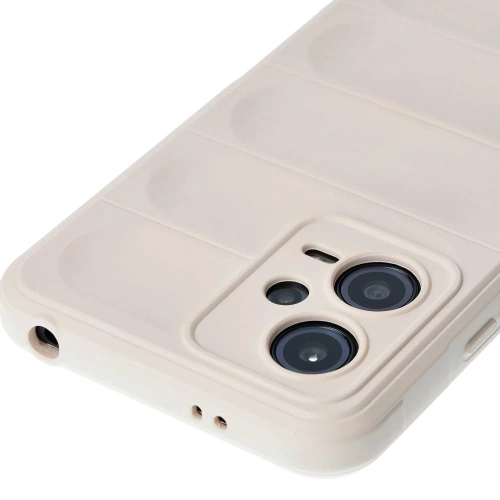 Pancerne etui Bizon Case Tur do Xiaomi Poco X5 beżowe