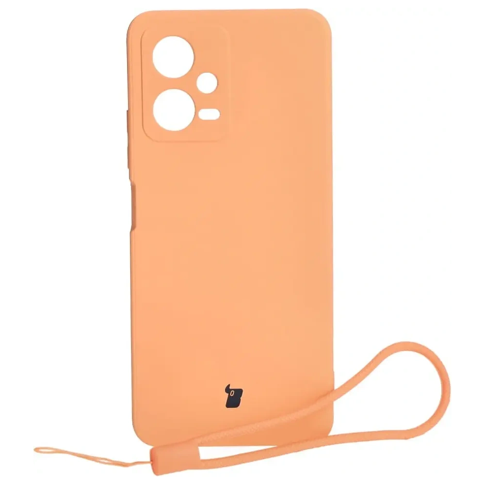 Wholesale Bizon Case Silicone Sq Xiaomi POCO X5 Redmi Note 12 5G orange - BIZ2305 - {ean13} - Hurt