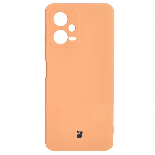 Etui Bizon Case Silicone Sq do Xiaomi POCO X5 Redmi Note 12 5G pomarańczowe