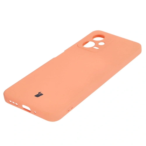 Etui Bizon Case Silicone Sq do Xiaomi POCO X5 Redmi Note 12 5G pomarańczowe