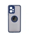 Wholesale Bizon Case Hybrid Ring Xiaomi Poco X5 / Redmi Note 12 5G smoky with a navy blue frame - BIZ2306 - {ean13} - Hurt