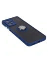 Wholesale Bizon Case Hybrid Ring Xiaomi Poco X5 / Redmi Note 12 5G smoky with a navy blue frame - BIZ2306 - {ean13} - Hurt