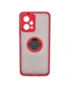 Hurtownia GSM - Bizon Case Hybrid Ring Xiaomi Poco X5 / Redmi Note 12 5G fumuriu cu un cadru roșu - BIZ2308 - {ean13} - Hurt