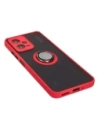 Hurtownia GSM - Bizon Case Hybrid Ring Xiaomi Poco X5 / Redmi Note 12 5G fumuriu cu un cadru roșu - BIZ2308 - {ean13} - Hurt