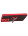 Hurtownia GSM - Bizon Case Hybrid Ring Xiaomi Poco X5 / Redmi Note 12 5G fumuriu cu un cadru roșu - BIZ2308 - {ean13} - Hurt