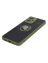 Hurtownia GSM - Bizon Case Hybrid Ring Xiaomi Poco X5 / Redmi Note 12 5G rauchig mit einem grünen Rahmen - BIZ2311 - {ean13} - Hurt