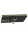 Hurtownia GSM - Bizon Case Hybrid Ring Xiaomi Poco X5 / Redmi Note 12 5G rauchig mit einem grünen Rahmen - BIZ2311 - {ean13} - Hurt