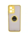 Hurtownia GSM - Bizon Case Hybrid Ring Xiaomi Poco X5 / Redmi Note 12 5G fumuriu cu un cadru galben - BIZ2312 - {ean13} - Hurt