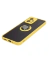 Hurtownia GSM - Bizon Case Hybrid Ring Xiaomi Poco X5 / Redmi Note 12 5G fumuriu cu un cadru galben - BIZ2312 - {ean13} - Hurt