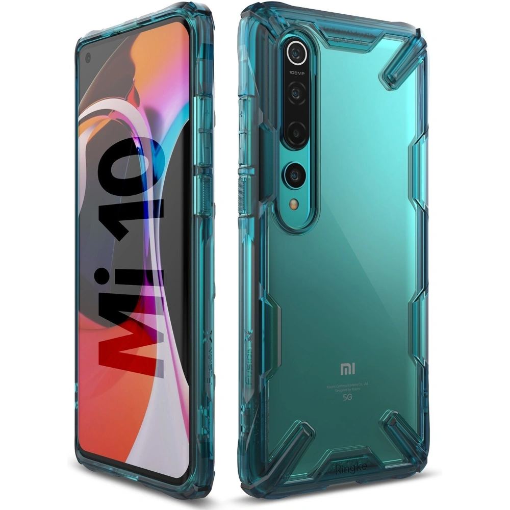 Hurtownia GSM - Etui Ringke Fusion-X Xiaomi Mi 10/Pro Turquoise Green - RGK1169GRN - {ean13} - Hurt