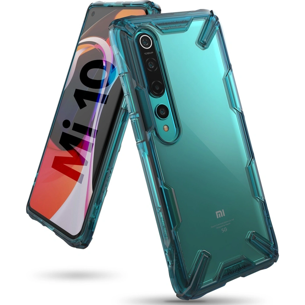 Hurtownia GSM - Etui Ringke Fusion-X Xiaomi Mi 10/Pro Turquoise Green - RGK1169GRN - {ean13} - Hurt