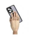 Hurtownia GSM - Bizon Case Hybrid Ring Xiaomi Redmi Note 12 Pro 5G rauchig mit einem schwarzen Rahmen - BIZ2316 - {ean13} - Hurt