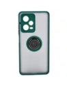 Hurtownia GSM - Bizon Case Hybrid Ring Xiaomi Redmi Note 12 Pro 5G fumurie cu un cadru verde închis - BIZ2317 - {ean13} - Hurt