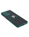 Hurtownia GSM - Bizon Case Hybrid Ring Xiaomi Redmi Note 12 Pro 5G fumurie cu un cadru verde închis - BIZ2317 - {ean13} - Hurt