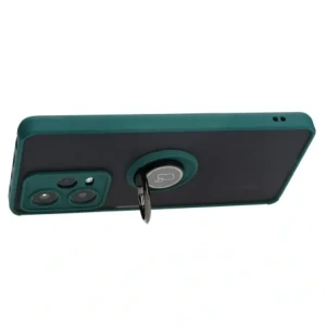 Hurtownia GSM - Bizon Case Hybrid Ring Xiaomi Redmi Note 12 Pro 5G rauchig mit einem dunkelgrünen Rahmen - BIZ2317 - {ean13} - Hurt