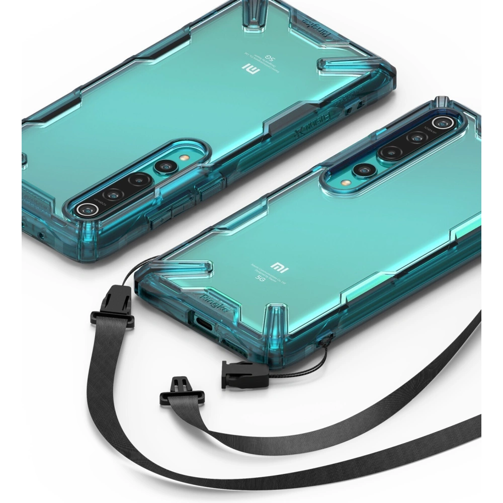 Hurtownia GSM - Etui Ringke Fusion-X Xiaomi Mi 10/Pro Turquoise Green - RGK1169GRN - {ean13} - Hurt