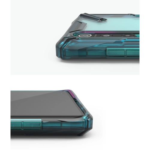 Etui Ringke Fusion-X Xiaomi Mi 10/Pro Turquoise Green