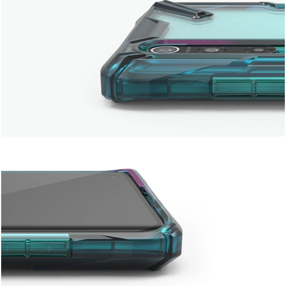 Hurtownia GSM - Etui Ringke Fusion-X Xiaomi Mi 10/Pro Turquoise Green - RGK1169GRN - {ean13} - Hurt