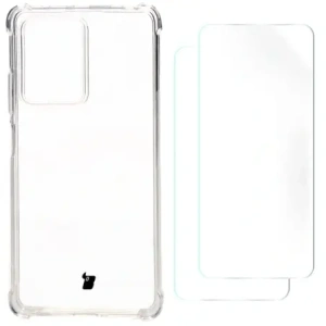 Hurtownia GSM - Bizon Case Clear Pack tok + 2x kijelzőfólia Xiaomi POCO X5 Pro / Redmi Note 12 Pro 5G átlátszó - BIZ2318 - {ean13} - Hurt