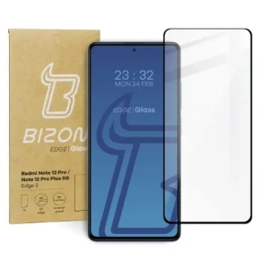Hurtownia GSM - Bizon Glass Edge 2 Redmi Note 12 Pro / 12 Pro+ 5G fekete - BIZ2324 - {ean13} - Hurt