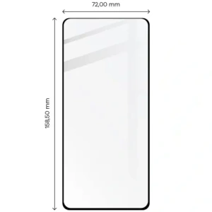 Hurtownia GSM - Bizon Glass Edge 2 Redmi Note 12 Pro / 12 Pro+ 5G fekete - BIZ2324 - {ean13} - Hurt