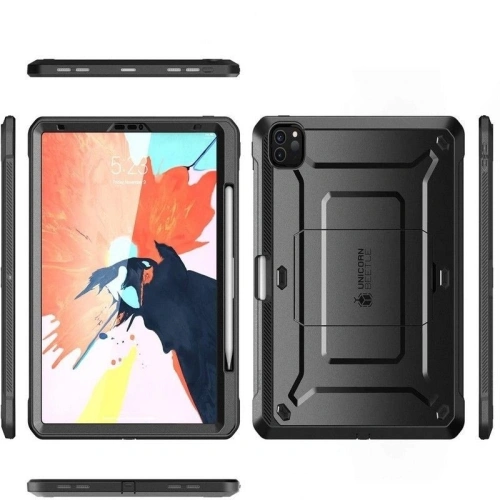 Etui Supcase Unicorn Beetle Pro Apple iPad Pro 12.9 2018/2020 (3. i 4. generacji) Black