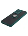 Wholesale Bizon Case Hybrid Ring Xiaomi Redmi Note 12 Pro+ 5G smoky with a dark green frame - BIZ2326 - {ean13} - Hurt