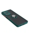 Wholesale Bizon Case Hybrid Ring Xiaomi Redmi Note 12 Pro+ 5G smoky with a dark green frame - BIZ2326 - {ean13} - Hurt