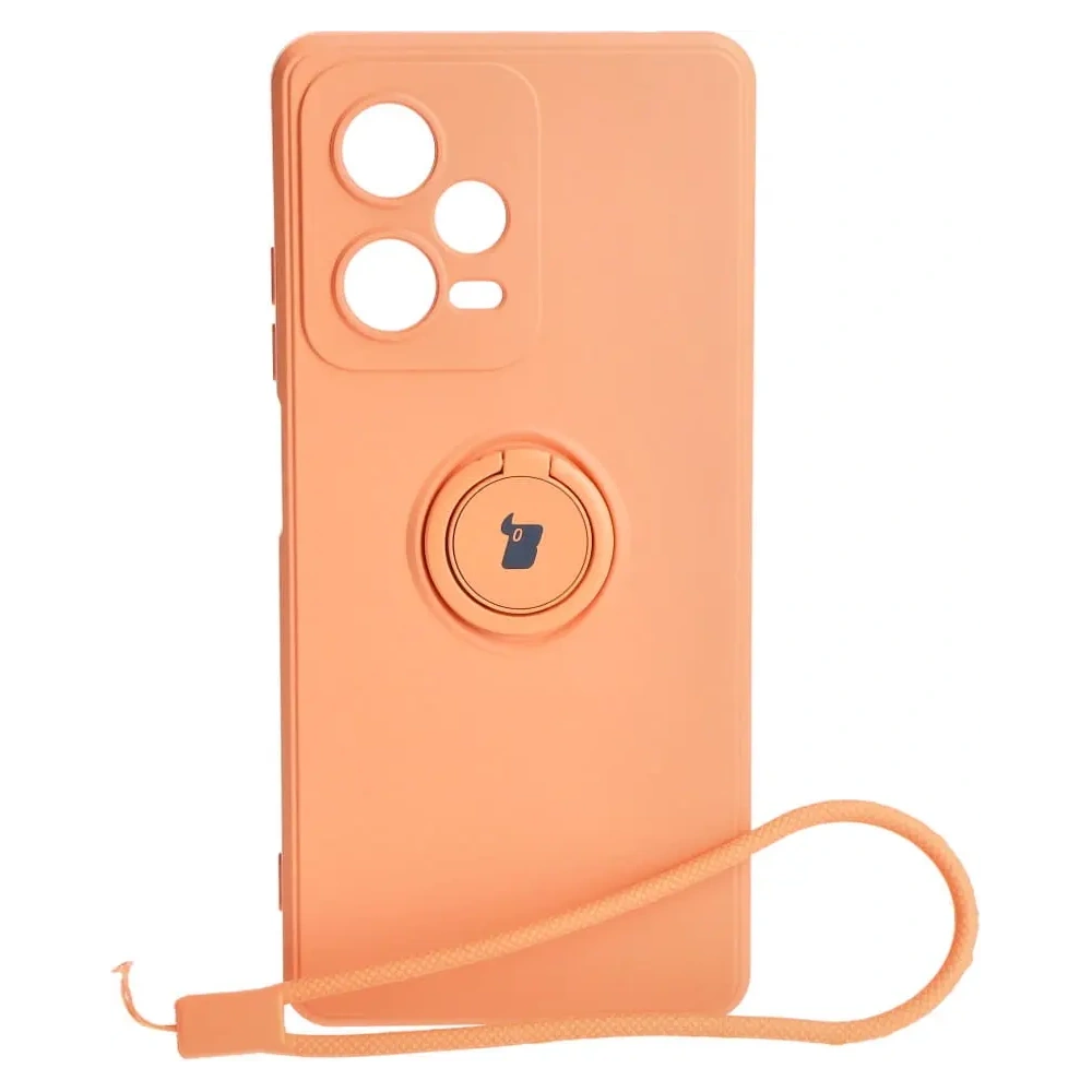 Hurtownia GSM - Bizon Case Szilikon Gyűrű Sq Xiaomi Redmi Note 12 Pro Plus 5G narancssárga - BIZ2327 - {ean13} - Hurt