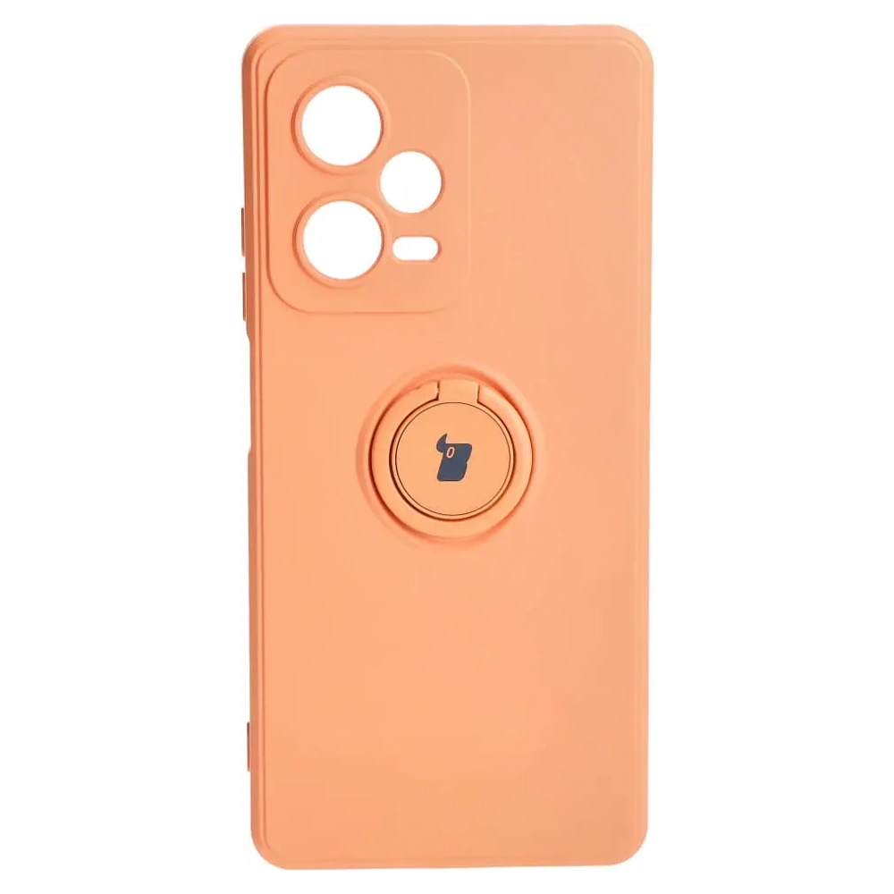 Hurtownia GSM - Bizon Case Szilikon Gyűrű Sq Xiaomi Redmi Note 12 Pro Plus 5G narancssárga - BIZ2327 - {ean13} - Hurt
