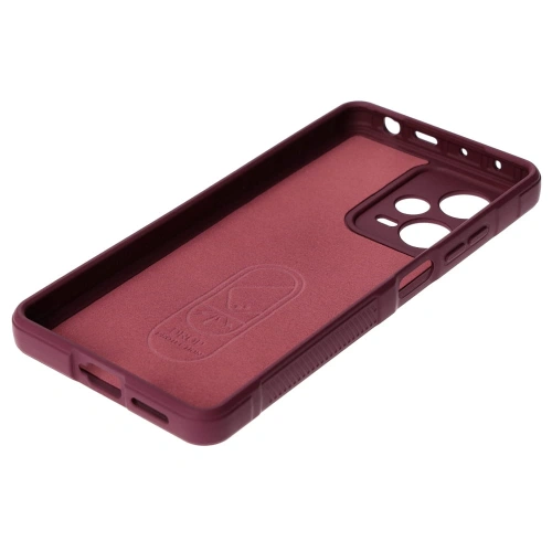 Pancerne etui Bizon Case Tur do Xiaomi Redmi Note 12 Pro+ 5G ciemnofioletowe