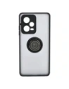 Hurtownia GSM - Bizon Case Hybrid Ring Xiaomi Redmi Note 12 Pro+ 5G füstös fekete kerettel - BIZ2330 - {ean13} - Hurt