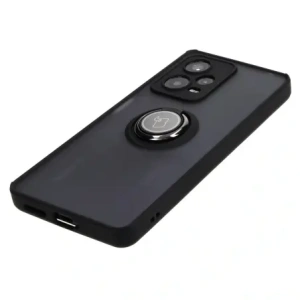 Wholesale Bizon Case Hybrid Ring Xiaomi Redmi Note 12 Pro+ 5G smoky with a black frame - BIZ2330 - {ean13} - Hurt