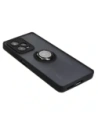 Hurtownia GSM - Bizon Case Hybrid Ring Xiaomi Redmi Note 12 Pro+ 5G füstös fekete kerettel - BIZ2330 - {ean13} - Hurt