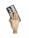 Hurtownia GSM - Bizon Case Hybrid Ring Xiaomi Redmi Note 12 Pro+ 5G füstös fekete kerettel - BIZ2330 - {ean13} - Hurt