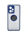 Hurtownia GSM - Bizon Case Hybrid Ring Xiaomi Redmi Note 12 Pro+ 5G fumuriu cu un cadru albastru închis - BIZ2331 - {ean13} - Hurt