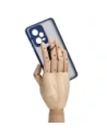 Hurtownia GSM - Bizon Case Hybrid Ring Xiaomi Redmi Note 12 Pro+ 5G füstös navy kék kerettel - BIZ2331 - {ean13} - Hurt