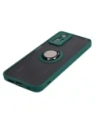 Wholesale Bizon Case Hybrid Ring Xiaomi Redmi Note 12S smoky with a dark green frame - BIZ2332 - {ean13} - Hurt