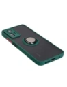 Wholesale Bizon Case Hybrid Ring Xiaomi Redmi Note 12S smoky with a dark green frame - BIZ2332 - {ean13} - Hurt