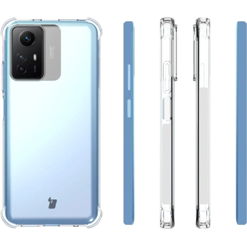 Elastyczne etui Bizon Case Salpa do Xiaomi Redmi Note 12S przezroczyste