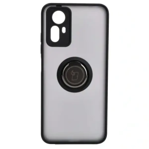 Hurtownia GSM - Etui s úchytem na prst Bizon Case Hybrid Ring pro Xiaomi Redmi Note 12S kouřové s černým rámečkem - BIZ2336 - {ean13} - Hurt