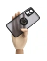 Hurtownia GSM - Bizon Case Hybrid Ring Xiaomi Redmi Note 12S füstös fekete kerettel - BIZ2336 - {ean13} - Hurt