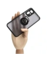 Hurtownia GSM - Bizon Case Hybrid Ring Xiaomi Redmi Note 12S füstös fekete kerettel - BIZ2336 - {ean13} - Hurt