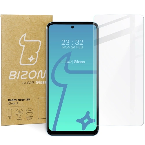 Szkło hartowane Bizon Glass Clear 2 do Xiaomi Redmi Note 12S