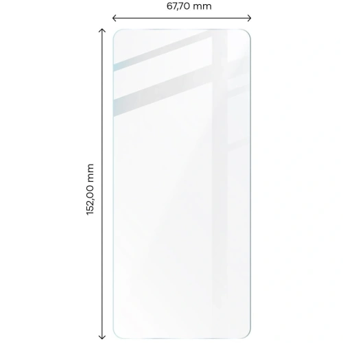 Szkło hartowane Bizon Glass Clear 2 do Xiaomi Redmi Note 12S
