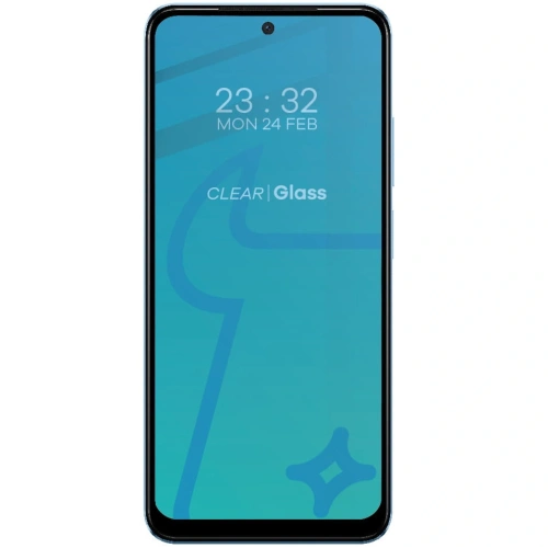 Szkło hartowane Bizon Glass Edge 2 do Xiaomi Redmi Note 12S czarne